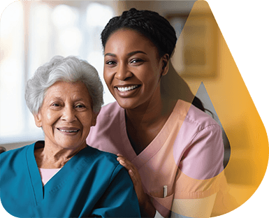 Infusion nurse with patient Infusion nurse with patient