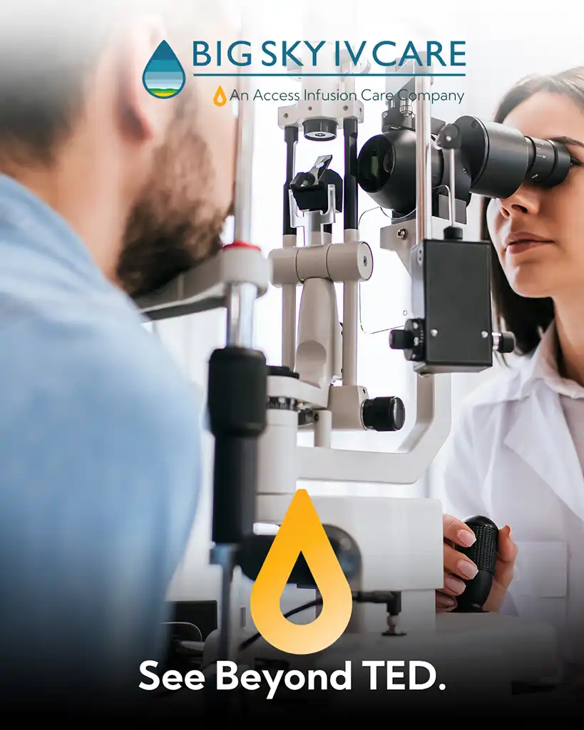 Infusion Therapy for Thyroid Eye Disease: TEPEZZA® and LUMVOQ™